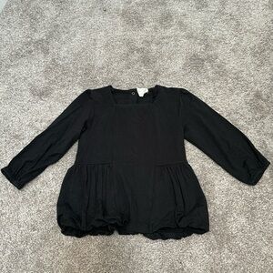 Kate Quinn Black Ballerina Bubble Top